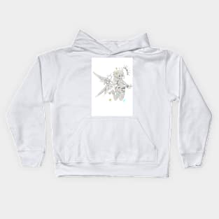 Venti god sketch Kids Hoodie